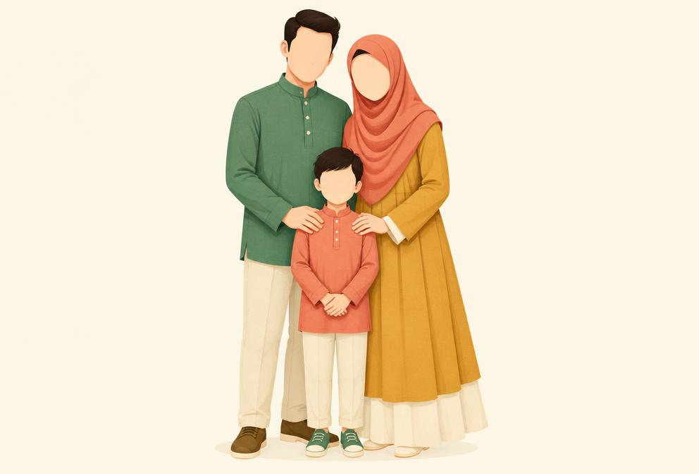 Ilustrasi Keluarga