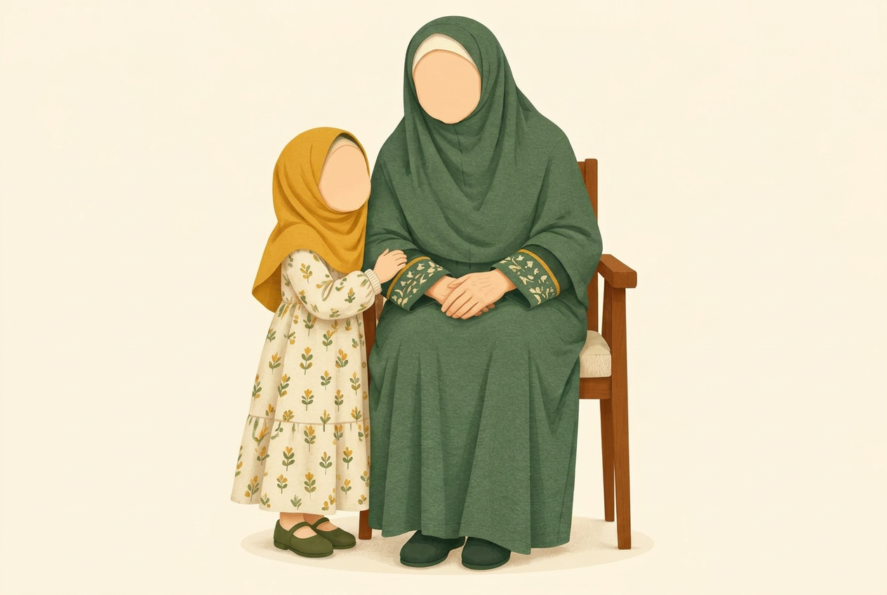 Ilustrasi Nenek